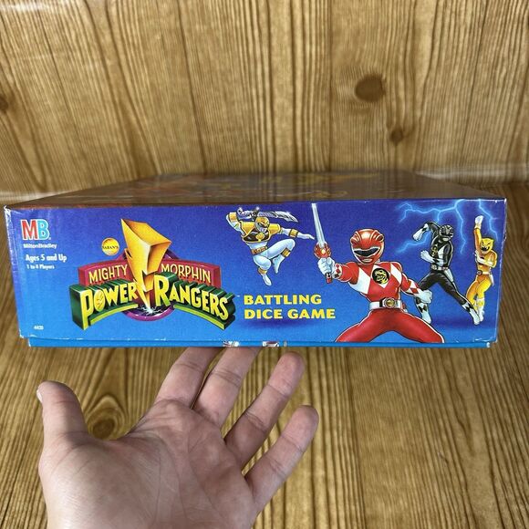 Vintage Power Rangers Battling Dice Game Rare Milton Bradley 1994‎ Complete - Picture 15 of 16